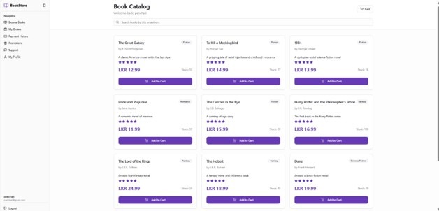 Bookstore & Library Management App